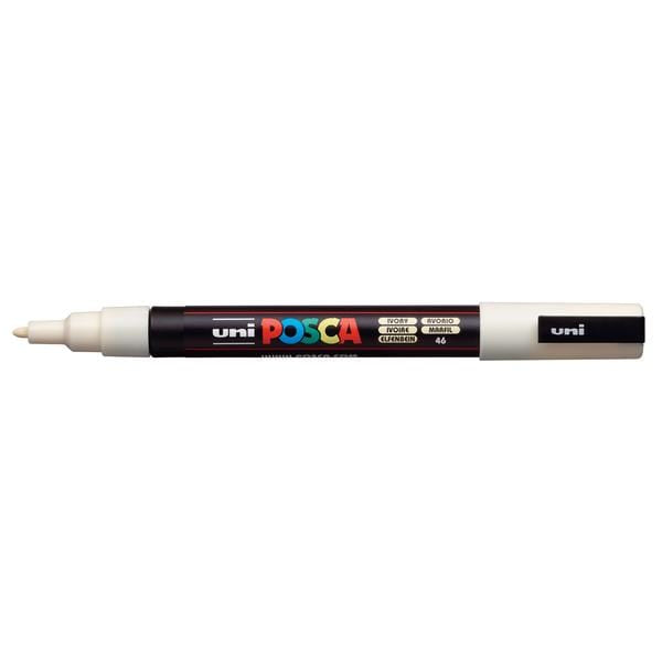 UNIBALL POSCA IVORY Uni Posca Fine Tip Paint Marker PC-3M
