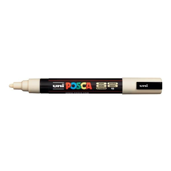 UNIBALL POSCA IVORY Uni Posca Medium Tip Paint Marker PC-5M