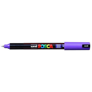 UNIBALL POSCA VIOLET Uni Posca Extra Fine Tip Paint Marker PC-1MR