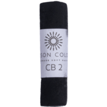 UNISON SOFT PASTEL CARBON BLACK 2 Unison Colour - Individual Handmade Soft Pastels - Carbon Blacks