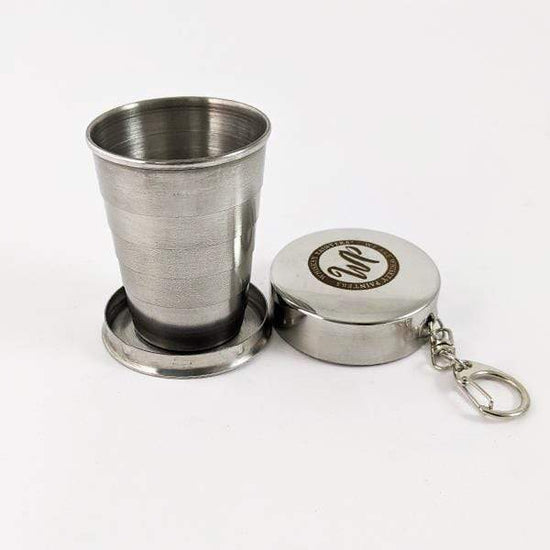 WHISKEY PAINTERS TRAVEL FOLDING CUP Whiskey Painters Travel Folding Steel Cup