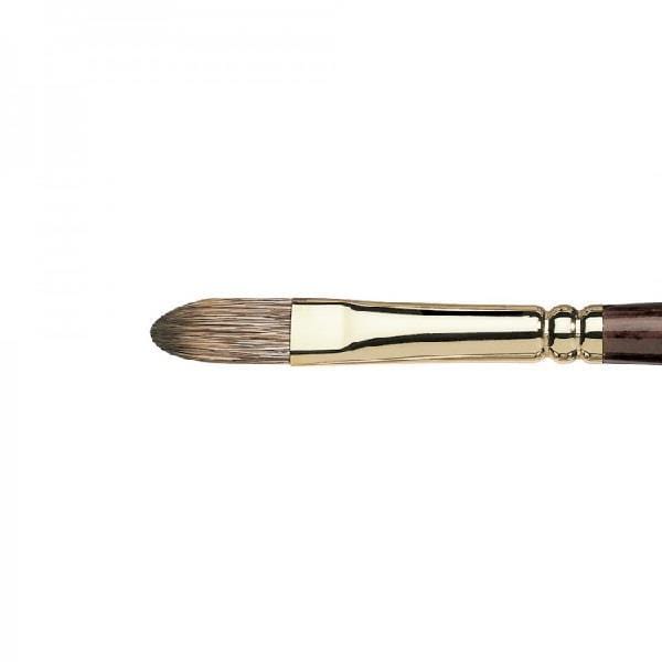 WINSOR NEWTON LONG H BRUSH Winsor & Newton - Monarch - Long Handle Brush - Filbert - Size 2 - item# 5504002