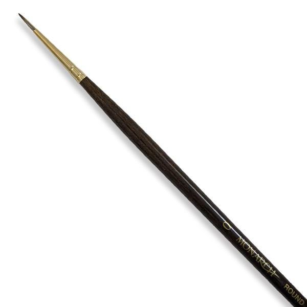 WINSOR NEWTON LONG H BRUSH Winsor & Newton - Monarch - Long Handle Brush - Round - Size 0 - item# 5503000
