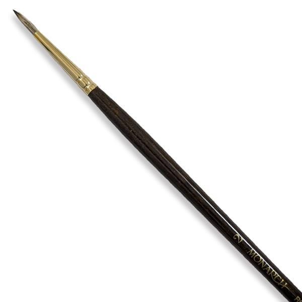 WINSOR NEWTON LONG H BRUSH Winsor & Newton - Monarch - Long Handle Brush - Round - Size 2 - item# 5503002