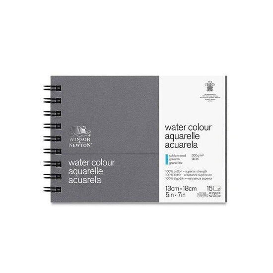 WINSOR NEWTON PRO WC PAD Winsor & Newton Pro Cold Pressed Water Color Pad 5x7"