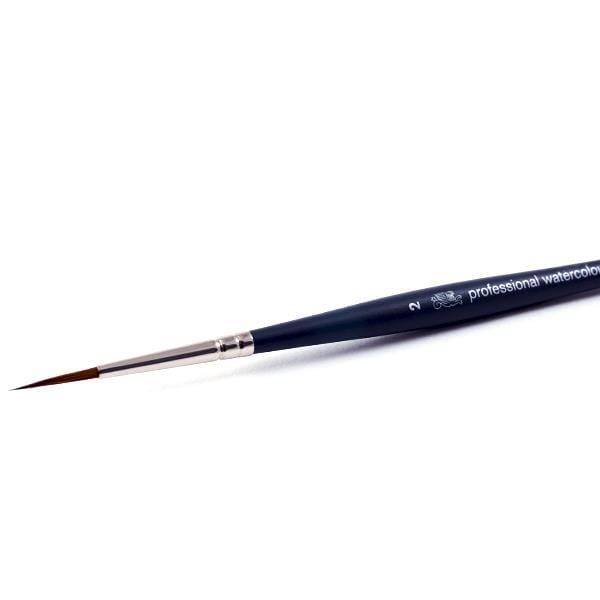 WINSOR NEWTON PROF W/C BRUSH Winsor & Newton - Professional Watercolor Synthetic Sable brush - Pointed - Size 2 - item# 5011202