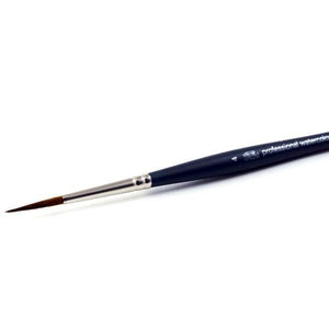 WINSOR NEWTON PROF W/C BRUSH Winsor & Newton - Professional Watercolor Synthetic Sable brush - Pointed - Size 4 - item# 5011204