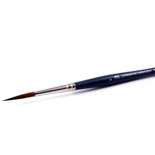 WINSOR NEWTON PROF W/C BRUSH Winsor & Newton - Professional Watercolor Synthetic Sable brush - Pointed - Size 6 - item# 5011206