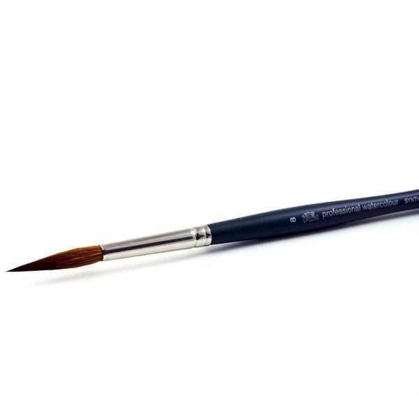 WINSOR NEWTON PROF W/C BRUSH Winsor & Newton - Professional Watercolor Synthetic Sable brush - Pointed - Size 8 - item# 5011208