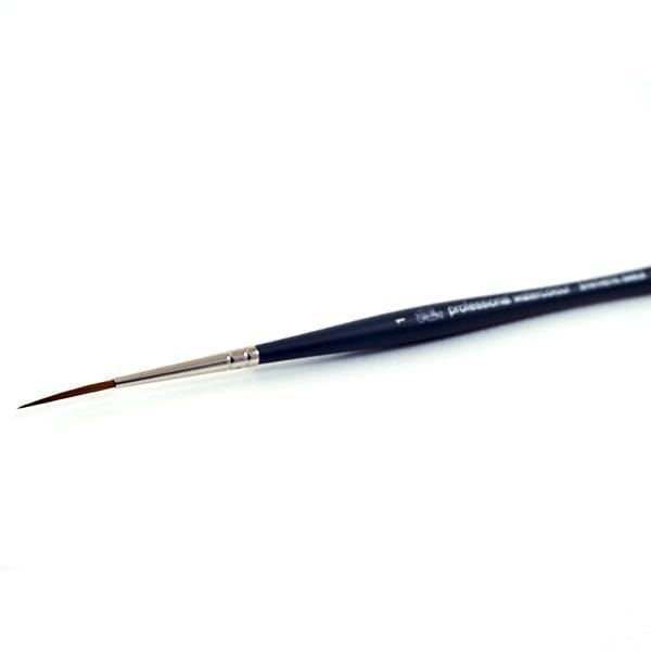 WINSOR NEWTON PROF W/C BRUSH Winsor & Newton - Professional Watercolor Synthetic Sable brush - Rigger - Size 1 - item# 5011301