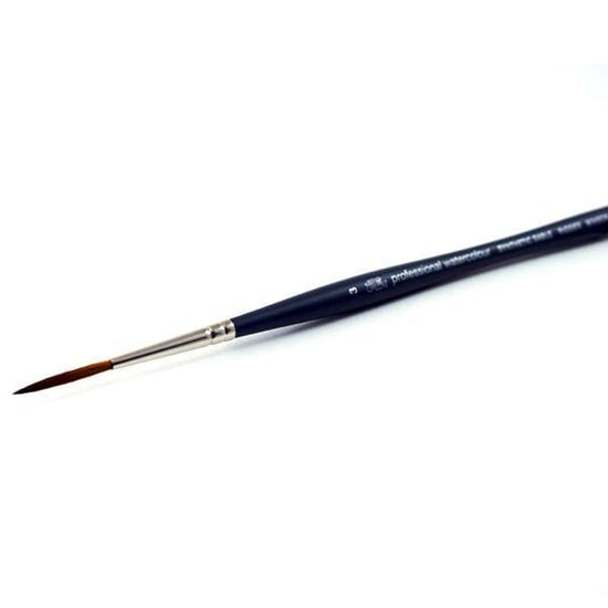 WINSOR NEWTON PROF W/C BRUSH Winsor & Newton - Professional Watercolor Synthetic Sable brush - Rigger - Size 3 - item# 5011303