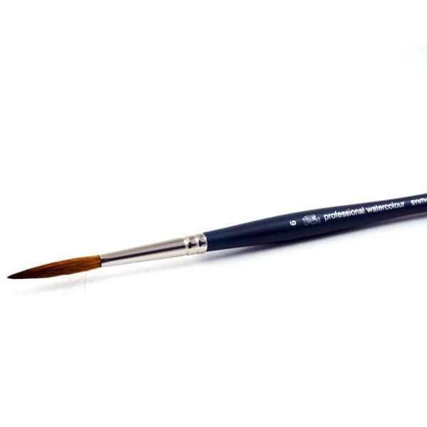 WINSOR NEWTON PROF W/C BRUSH Winsor & Newton - Professional Watercolor Synthetic Sable brush - Rigger - Size 6 - item# 5011306
