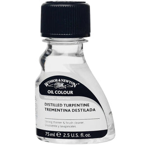
                
                    Load image into Gallery viewer, WINSOR NEWTON Solvent Winsor &amp;amp; Newton - Distilled Turpentine - 75mL - Item #2721744
                
            