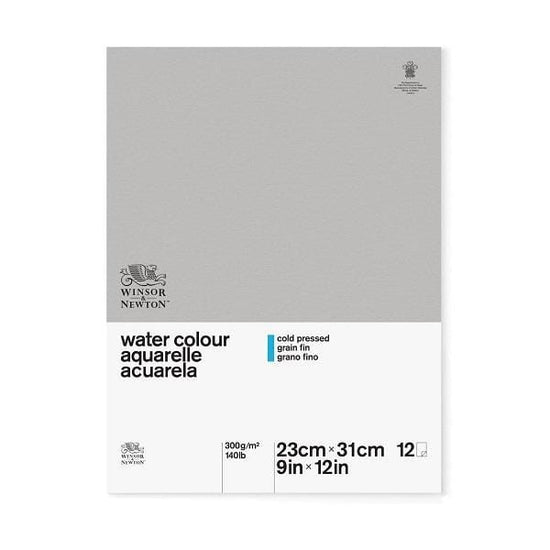 Load image into Gallery viewer, WINSOR NEWTON WATERCOLOR BLOCK Winsor &amp;amp; Newton Cold Pressed Water Color Block 9x12&amp;quot;
