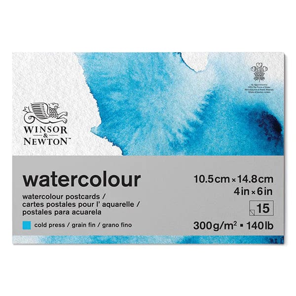 Winsor & Newton Winsor & Newton - Watercolour Postcards - Cold Press - 140lb -