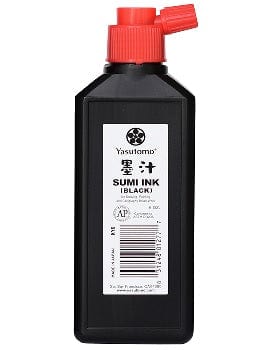 YASUTOMO Sumi Ink Yasutomo - Bokuju Sumi Ink - 6oz Bottle - Item #KY6