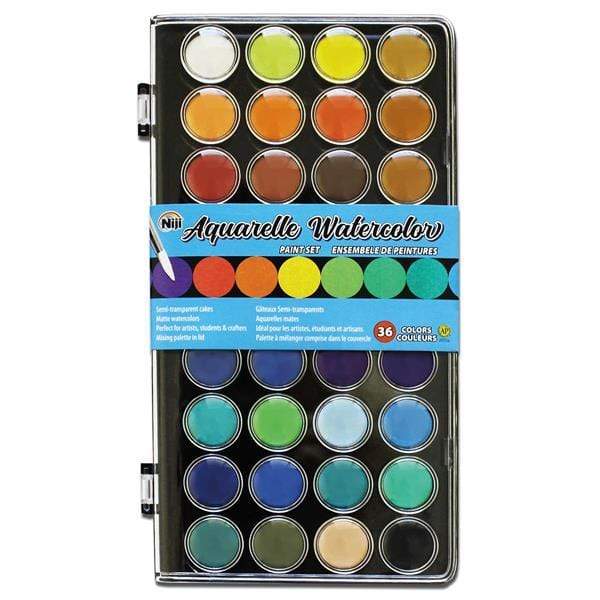 YASUTOMO WATERCOLOUR SET Yasutomo Watercolours Set of 36