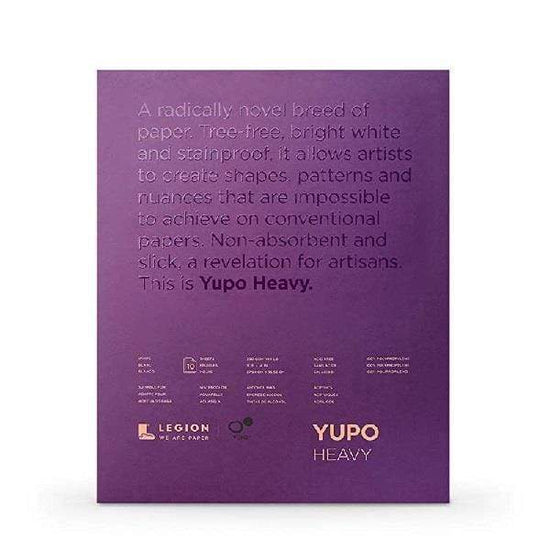 Load image into Gallery viewer, YUPO HEAVY PAD Yupo - Heavy Pad - 11x14&amp;quot; - 144lb - 10 Sheets - White
