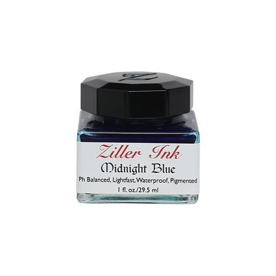 Load image into Gallery viewer, ZILLER&amp;#39;S CALLIGRAPHY INK Ziller&amp;#39;s Calligraphy Ink 1oz. - Midnight Blue
