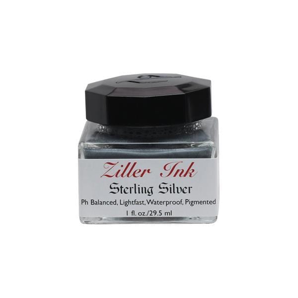 Load image into Gallery viewer, ZILLER&amp;#39;S CALLIGRAPHY INK Ziller&amp;#39;s Calligraphy Ink 1oz. - Sterling Silver
